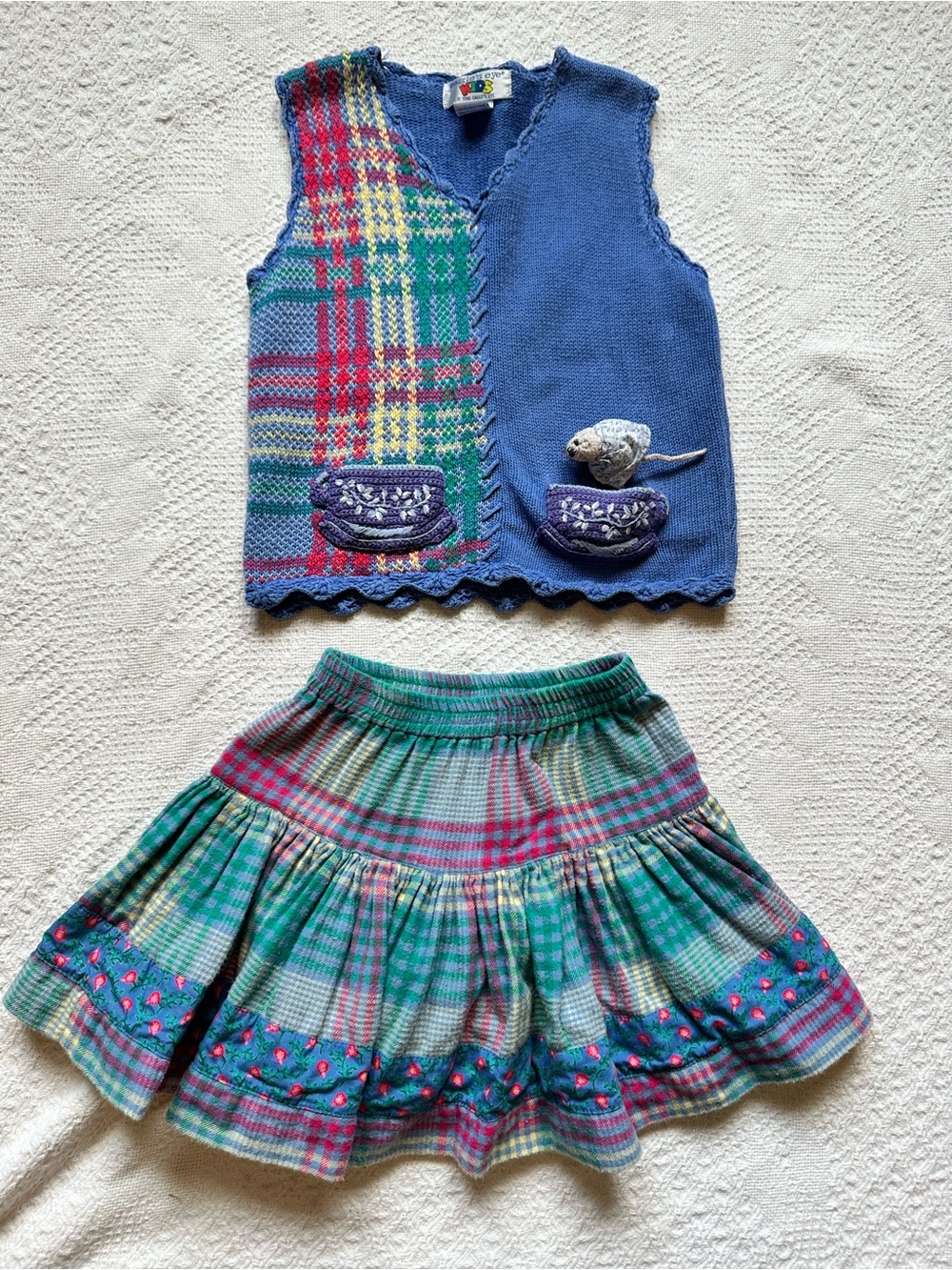 Eagle’s Eye Kids knit Y2K outfit